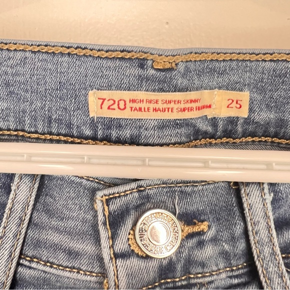 Womens Levi’s jeans size 25 - Picture 3 of 8